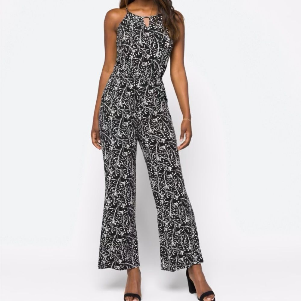Goldray NWT Black White Jumpsuit